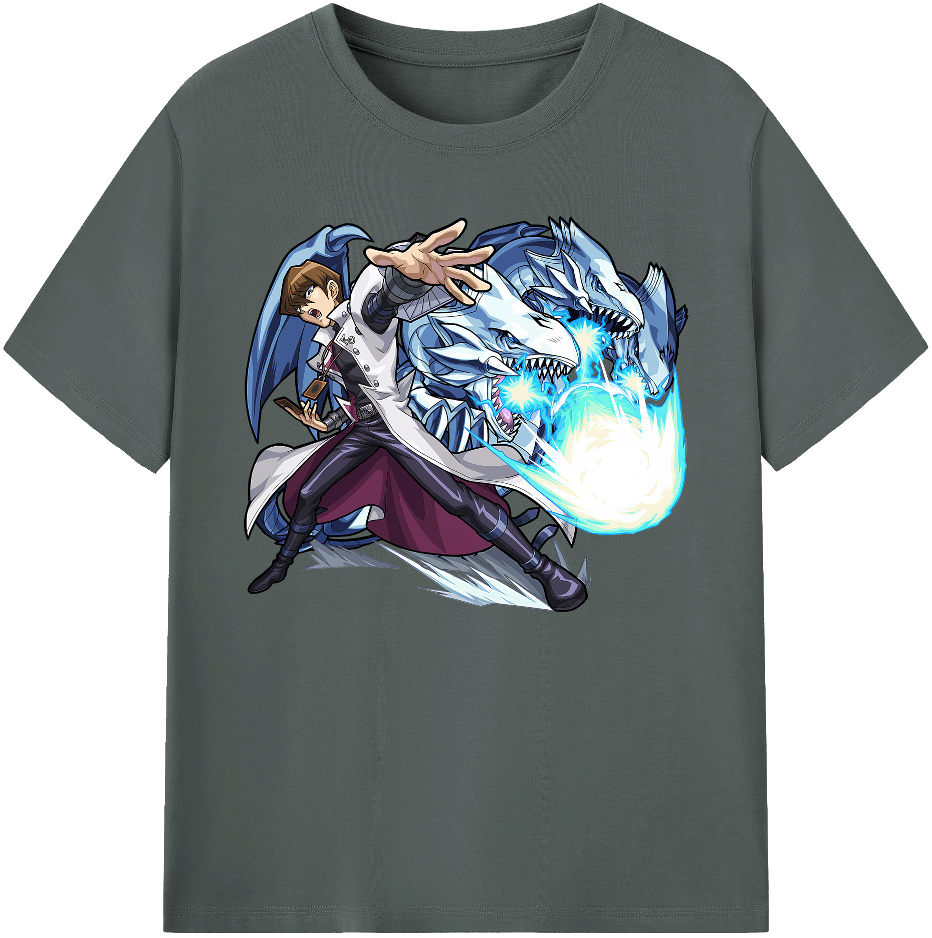 （画像用） 遊☆戯☆王 Yu-Gi-Oh! 綿100％ メンズ半袖Tシャツ｜肌触りやわらか＆通気性